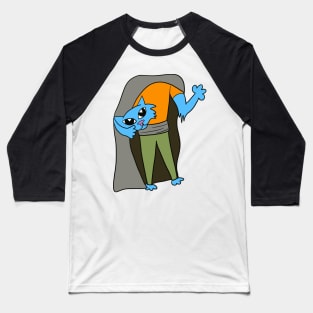 Halloween Headless Cat Baseball T-Shirt